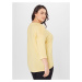 Vero Moda Curve Tričko 'BRIANNA'  žltá melírovaná