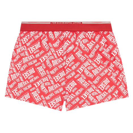 Diesel Boxerky - UUBX-STARK-EL BOXER-SHORTS červené