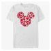 Queens Disney Classic Mickey - Mickey Hearts Fill Unisex T-Shirt White