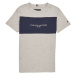 Tommy Hilfiger  ESSENTIAL COLORBLOCK TEE S/S  Tričká s krátkym rukávom Šedá