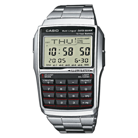 PÁNSKE HODINKY CASIO VINTAGE DATABANK DBC-32D-1ADF (zd162b) + KRABIČKA