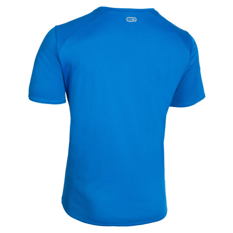 Pánske tričko na atletiku prispôsobiteľné modré KALENJI