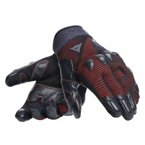 Dainese Unruly Ergo-Tek Gloves Black/Fluo Red Rukavice