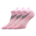 Voxx Iris Unisex športové ponožky - 3 páry BM000000647100101426 ružová