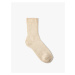 Koton Basic Wedge Socks Textured