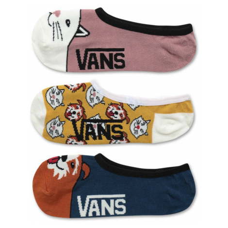 Ponožky Vans Houndstooth Check Canoodles 3P multicolour