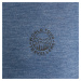 Pánske trekingové tričko Travel 500 s krátkym rukávom z vlny merino modré