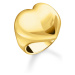 Thomas Sabo TR2471-413-39-58 Bold - Gold-plated prstýnek in Heart Shape