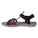 ALPINE PRO CAOMA Dámske sandále, čierna, veľkosť