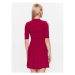 Pinko Úpletové šaty 101227 A0TU Červená Regular Fit