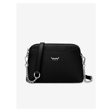 Čierna dámska crossbody kabelka Faye Black Vuch