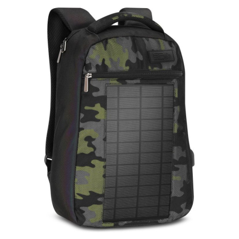 Mestský batoh so solárnym modulom City Solar 4202929190 - Spokey 46x33x18