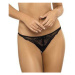 Charlize Women's Sensual Thongs - Black