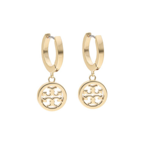 Tory Burch Náušnice Miller Pave Hoop Earring 87041 Zlatá