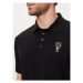 KARL LAGERFELD Polokošeľa 745023 542221 Čierna Regular Fit