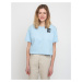The North Face W Cropped Fine Tee Angel Falls Blue