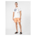 Pánske teplákové kraťasy 4F SHORTS CAS M074-64S-SALMON CORAL