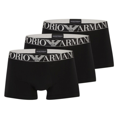 Emporio Armani Boxerky  čierna / biela