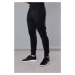 Čierne pánske teplákové nohavice (68XW01-3)