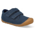 Barefoot detské topánky Bundgaard - Petit Strap Canvas Navy Canvas modré