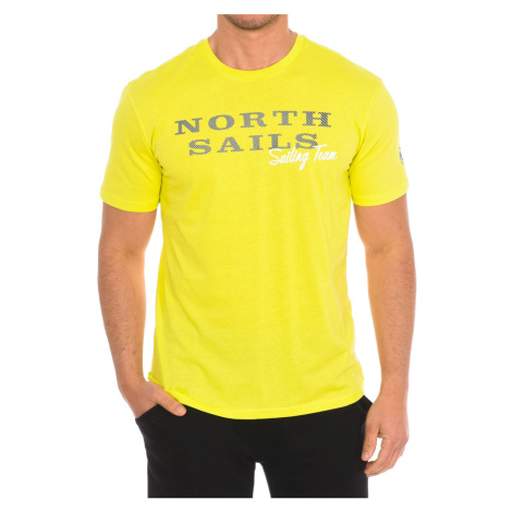 North Sails  9024030-470  Tričká s krátkym rukávom Žltá