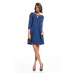 Tessita Woman's Dress T326 4 Navy Blue