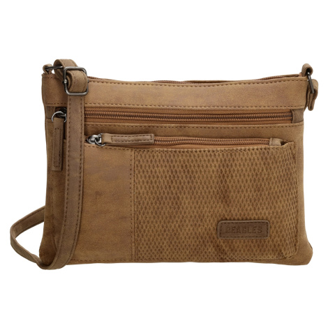 Beagles Brunete dámska crossbody kabelka 24 cm - koňaková