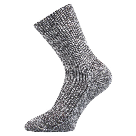 Boma Říp Unisex ponožky zimné s voľným lemom BM000000596300102401 šedá melé