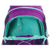 Lewro DINO 12 Viacúčelový detský batoh, fialová, veľkosť
