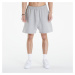 Šortky Nike Solo Swoosh Men's Fleece Shorts Dk Grey Heather/ White