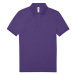 B&amp;C Unisex polo tričko PU424 Meta Lilac