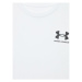 Under Armour Tričko Ua Sportstyle Left Chest 1363280 Biela Regular Fit