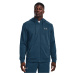 Mikina Under Armour Armour Fleece Fz Hoodie Petrol Blue