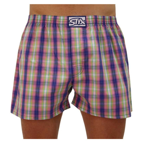 Men's briefs Styx classic rubber multicolored