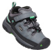 Keen Targhee Low Wp C Detská outdoorová obuv 10008036KEN steel grey/irish green