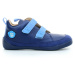 topánky Affenzahn Leather Sneakers Bear Brown/Blue 30 EUR
