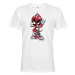 Pánské tričko Rockový Deadpool -  tričko pre milovníkov humoru a filmov