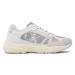 Calvin Klein Jeans Sneakersy Retro Tennis Laceup Mix Lth YM0YM00696 Sivá