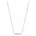 Esprit Strieborný náhrdelník so syntetickou perlou Powder ESNL00201142