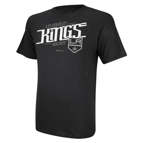 Los Angeles Kings pánske tričko black Tri Logo Reebok