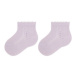 Condor Súprava 3 párov vysokých detských ponožiek 2.569/4 Fialová