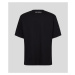 Tričko Karl Lagerfeld Unisex Rsg Athleisure T-Shirt Čierna