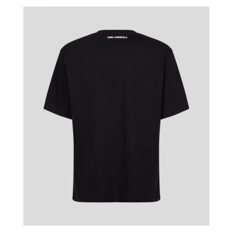 Tričko Karl Lagerfeld Unisex Rsg Athleisure T-Shirt Čierna