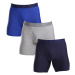 3PACK pánske boxerky Under Armour viacfarebné (1383884 410)