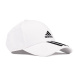 Šiltovka ADIDAS BBALL 3S CAP CT WHITE BLACK