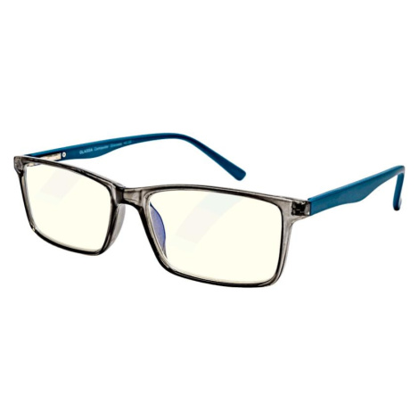 Okuliare na Počítač PCG08 modro/šedý plastový rám +0,5