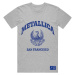 Metallica Tričko College Crest Grey