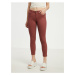 Burgundy Women's Skinny Fit Jeans CAMAIEU - Women