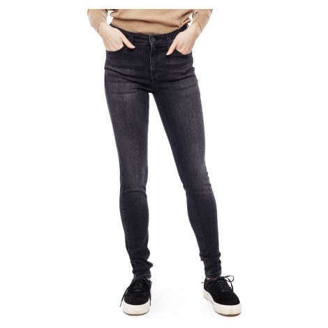 Tommy Jeans Rifle - MID RISE SKINNY NORA WSTBK sivé