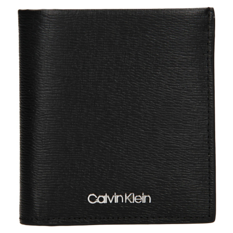Pánska kožená peňaženka Calvin Klein Lemmon - čierna
